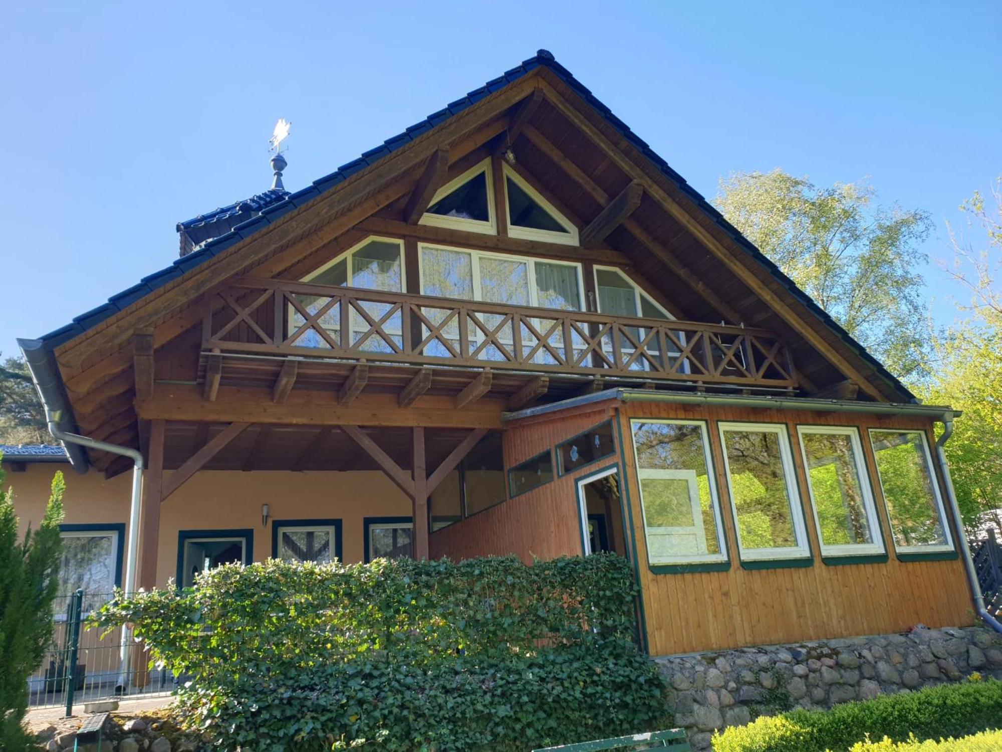 Ferienhaus Star Villa-Paelitzsee Grosszerlang المظهر الخارجي الصورة